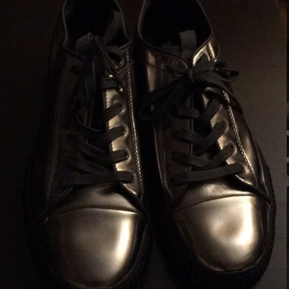 Metallic Sneakers